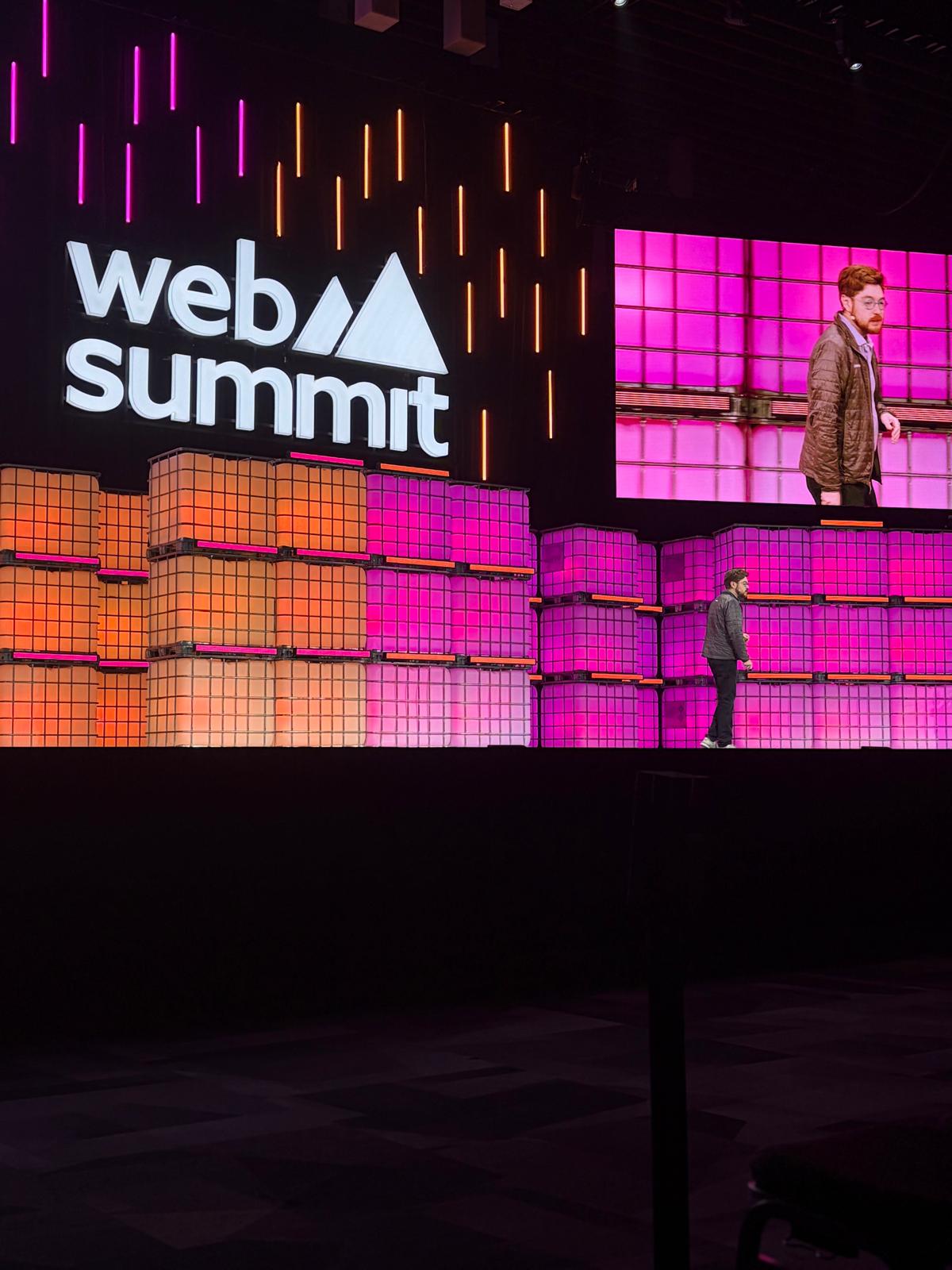The Web Summit main stage