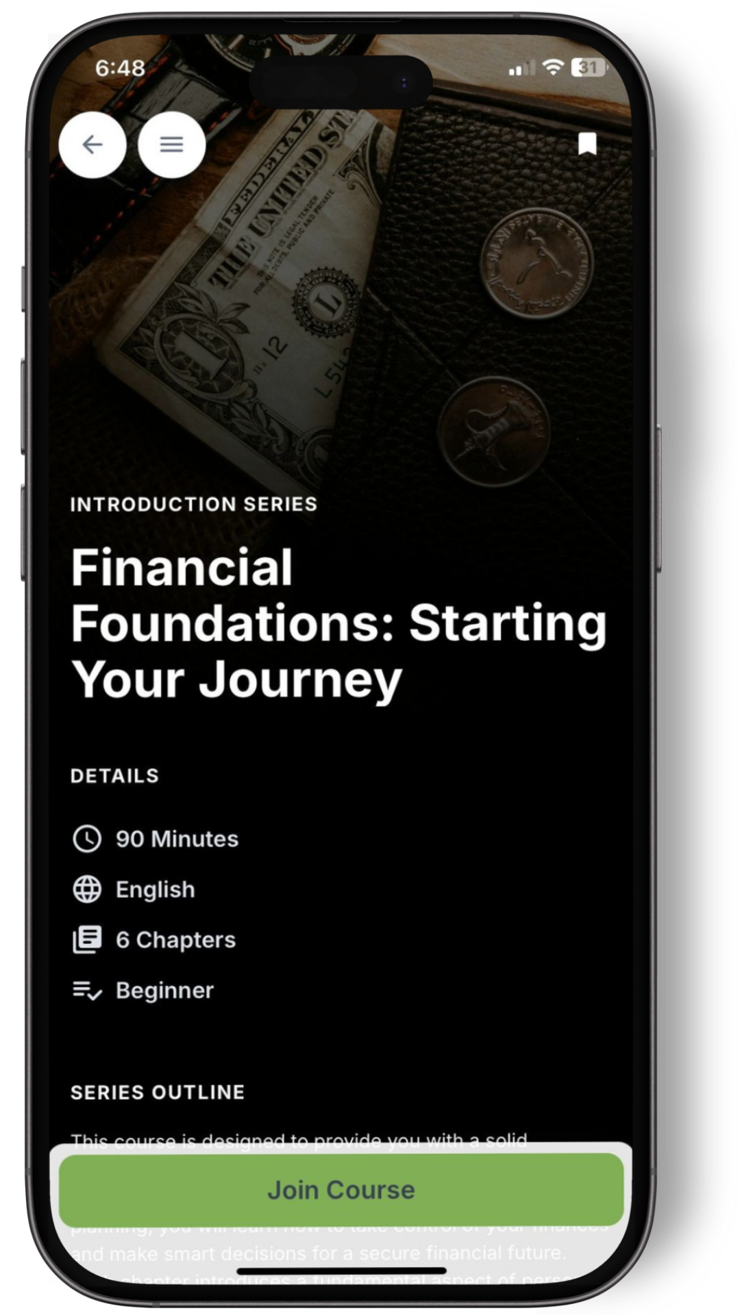 XChange app screen 5