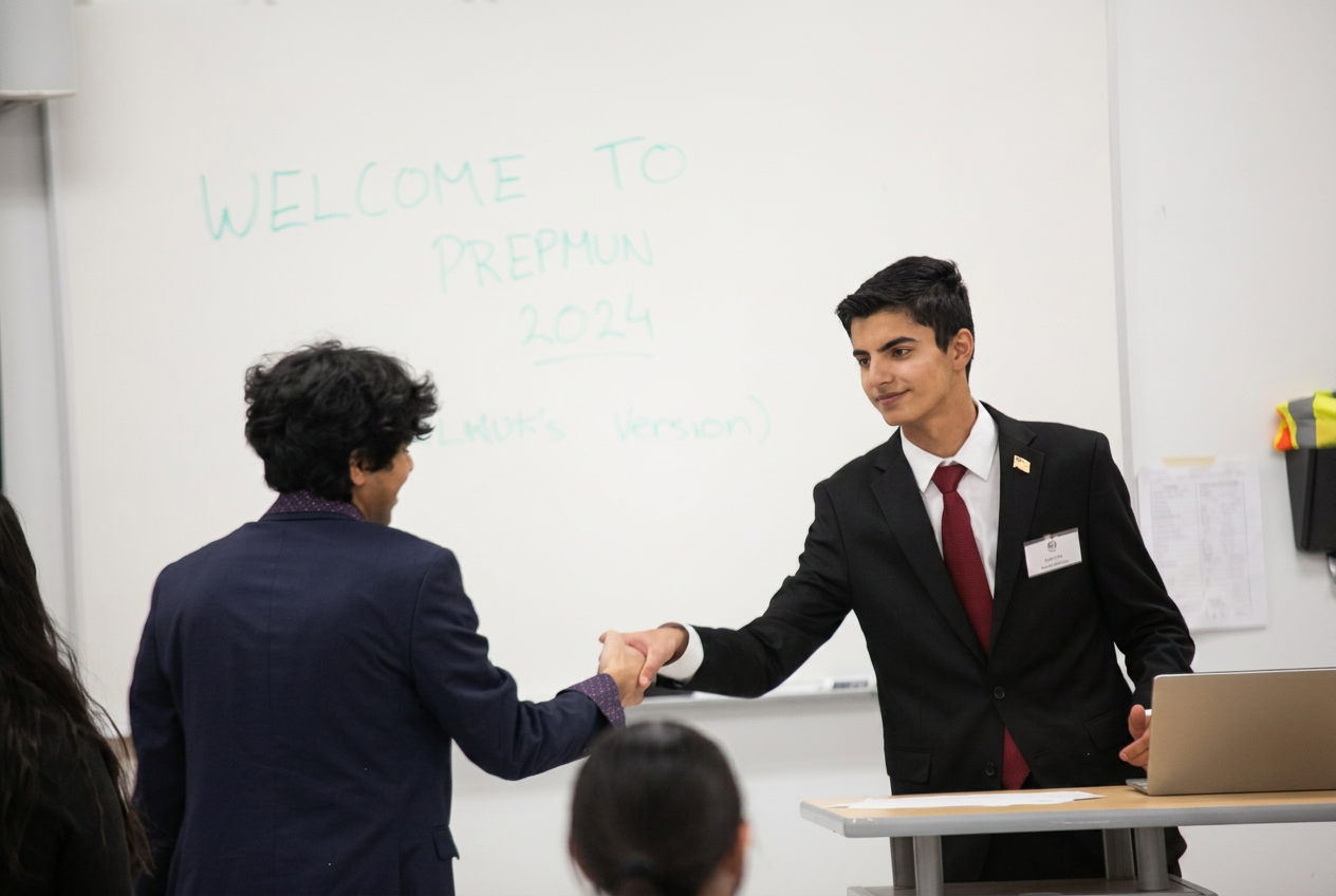 Handshake at the close of a session